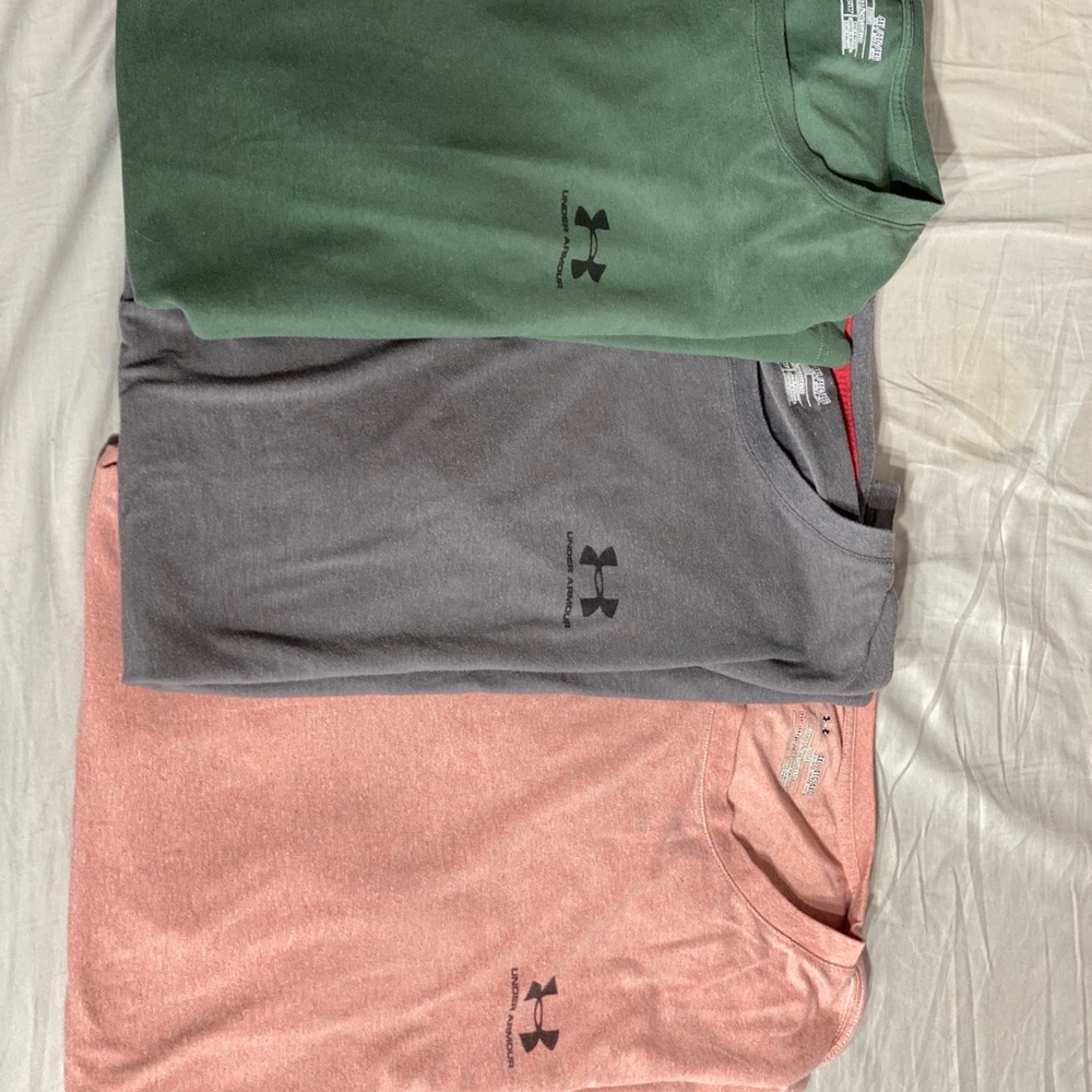 EUC set of three 4XL Under Armour Tees